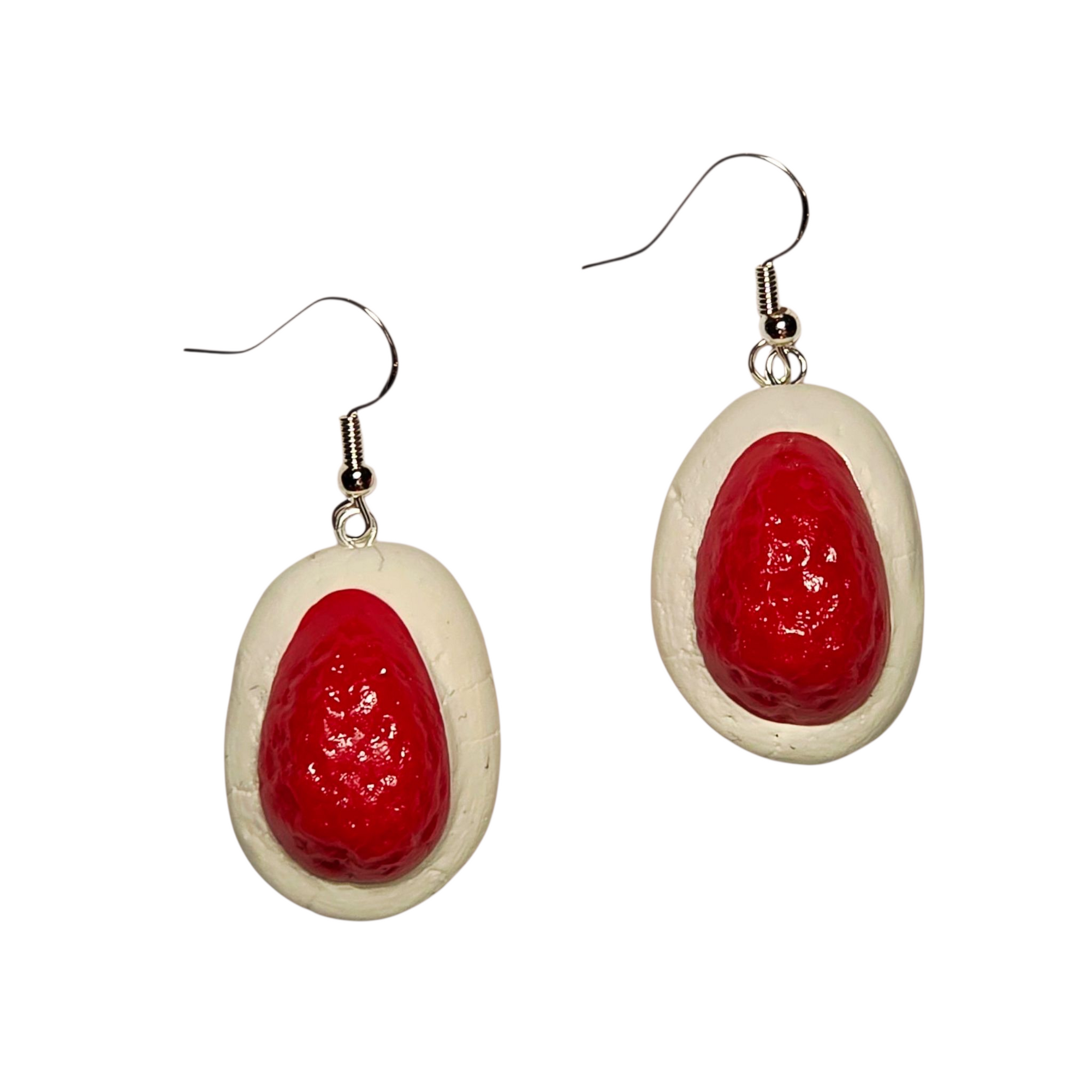 Strawberry & Cream Earrings