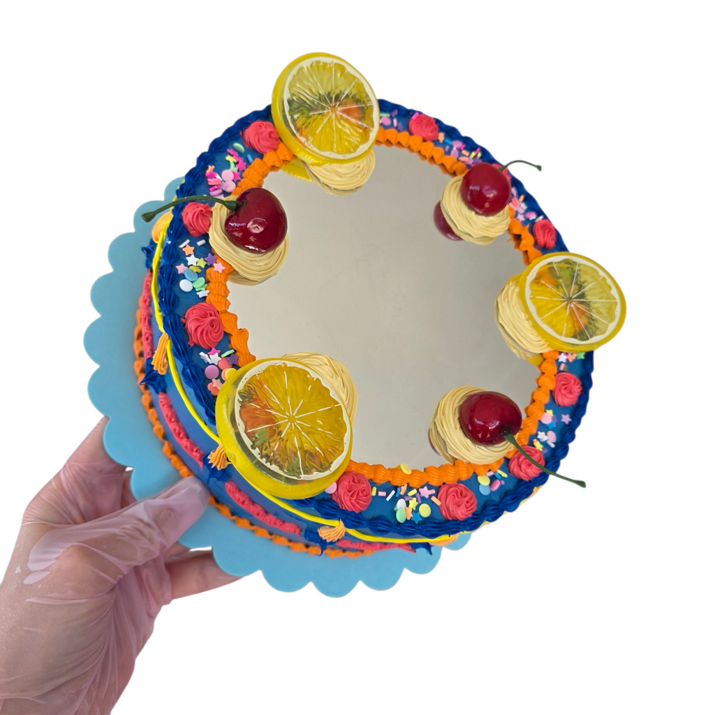 Cake Mirror (Funhouse Rainbow)