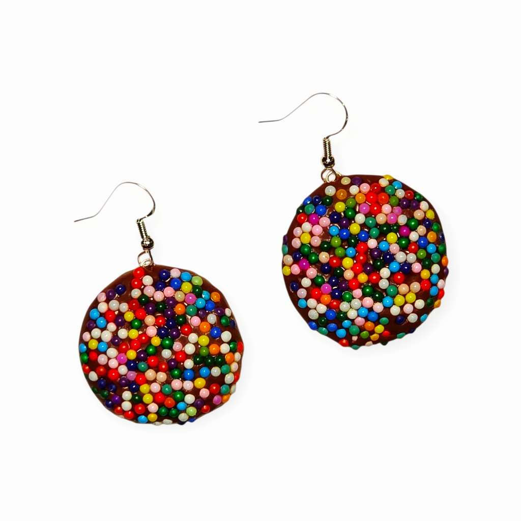 Chocolate Freckle Earrings