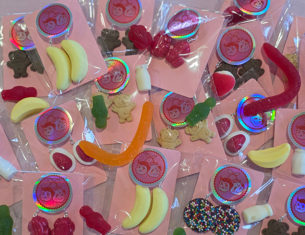 Chocolate Freckle Earrings