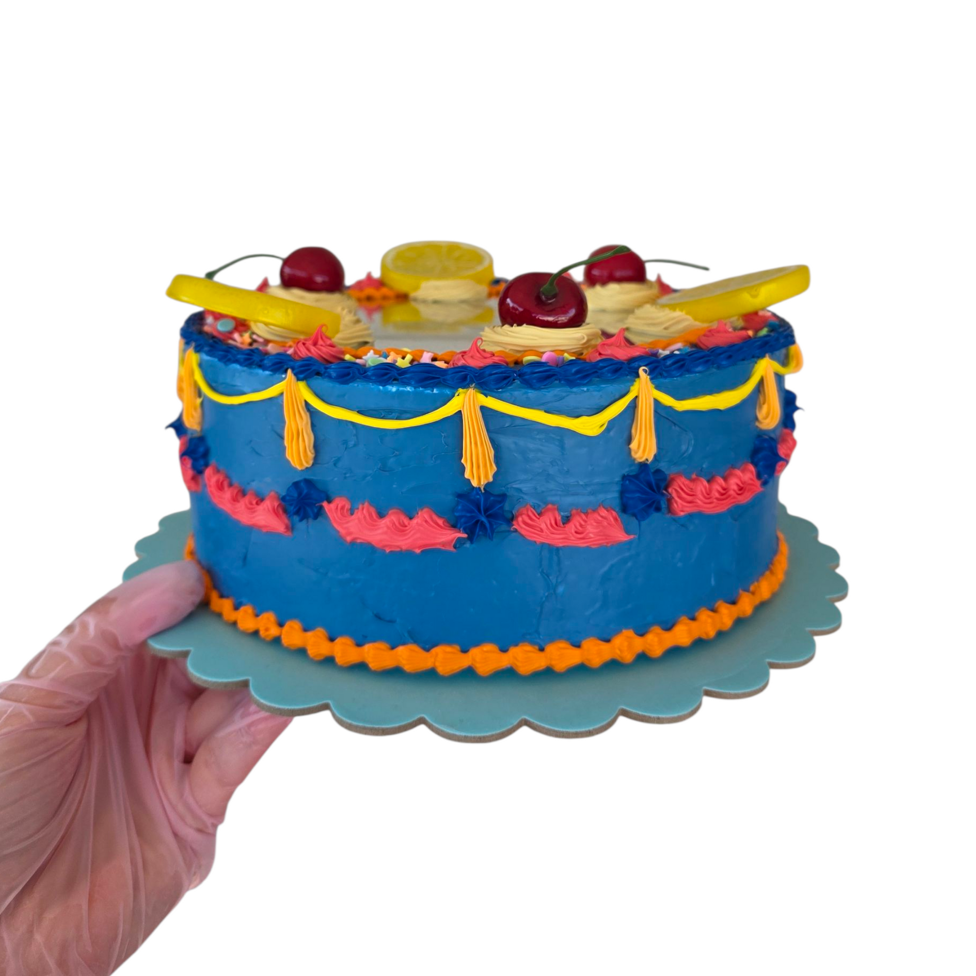 Cake Mirror (Funhouse Rainbow)